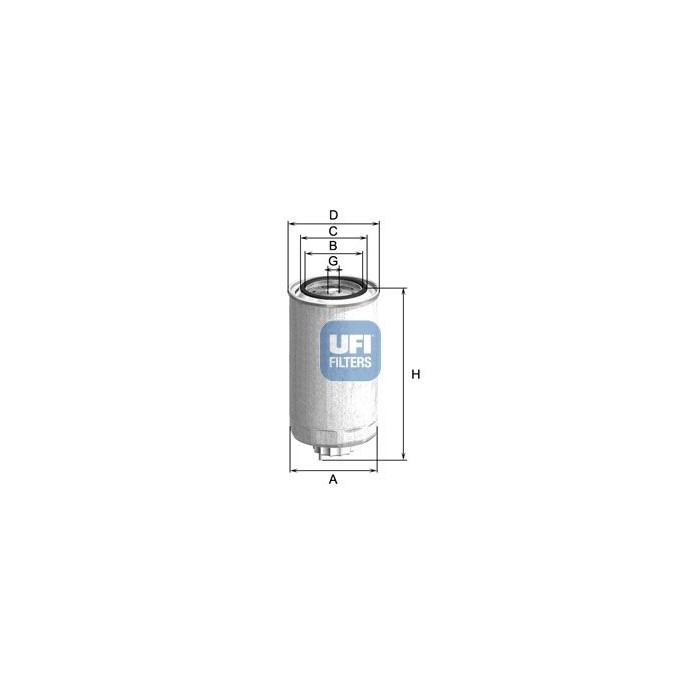 UFI Kraftstofffilter 24.999.00