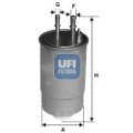 UFI Kraftstofffilter 24.ONE.0B