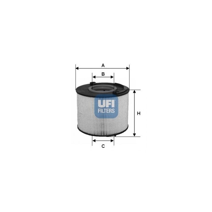 UFI Kraftstofffilter 26.015.00
