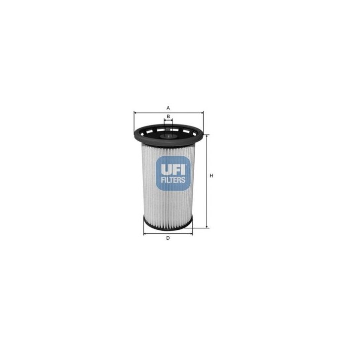 UFI Kraftstofffilter 26.038.00