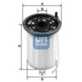 UFI Kraftstofffilter 26.079.00