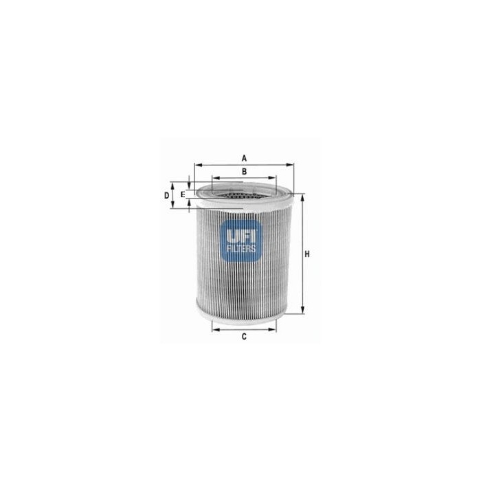 UFI Luftfilter 27.252.00