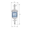 UFI Kraftstofffilter 31.009.00
