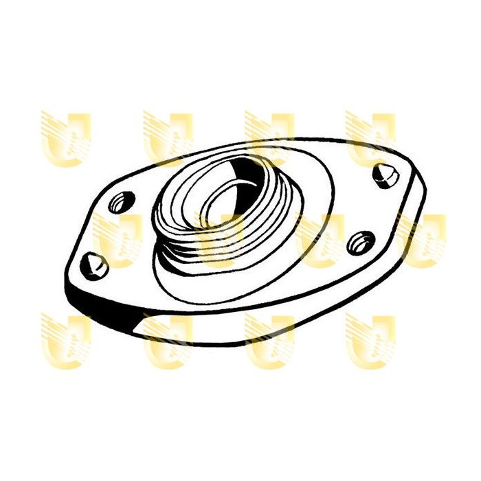 UNIGOM Federbeinstützlager 390146