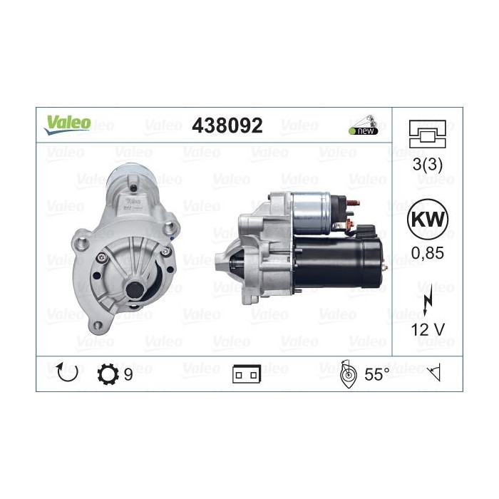 VALEO ORIGINS NEW Starter 438092