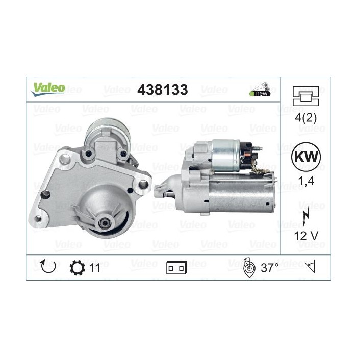 VALEO ORIGINS NEW Starter 438133