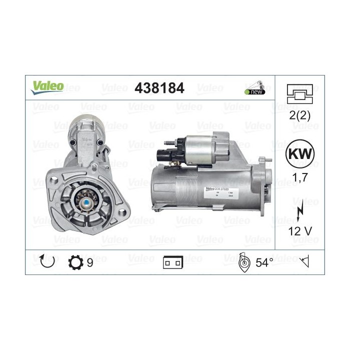 VALEO ORIGINS NEW Starter 438184