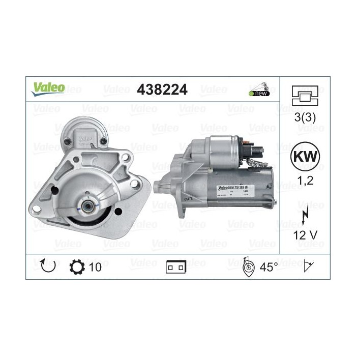 VALEO ORIGINS NEW Starter 438224