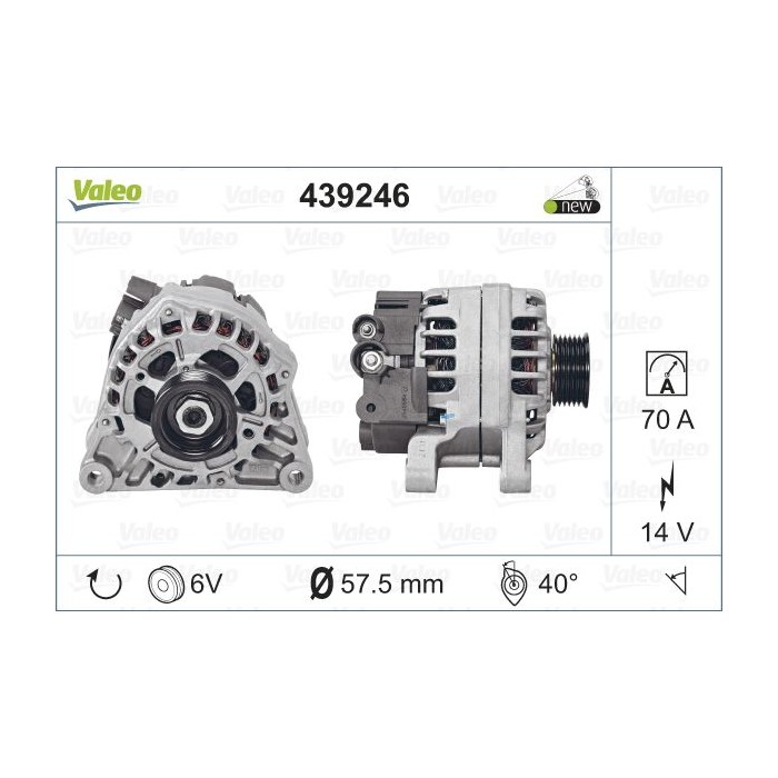 VALEO ORIGINS NEW Generator 439246