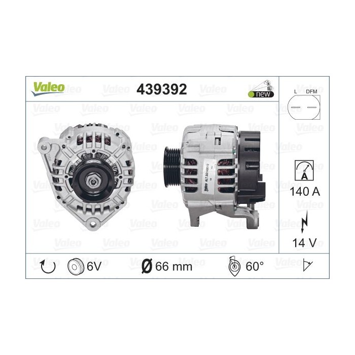VALEO ORIGINS NEW Generator 439392