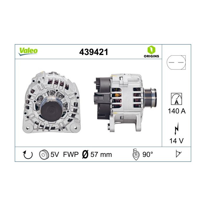 VALEO ORIGINS NEW Generator 439421