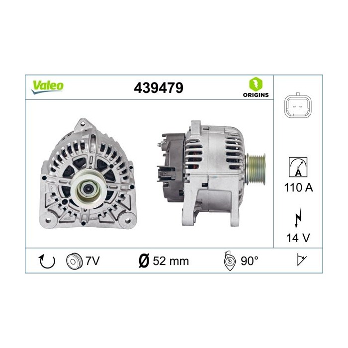 VALEO ORIGINS NEW Generator 439479