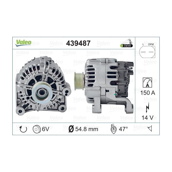 VALEO ORIGINS NEW Generator 439487