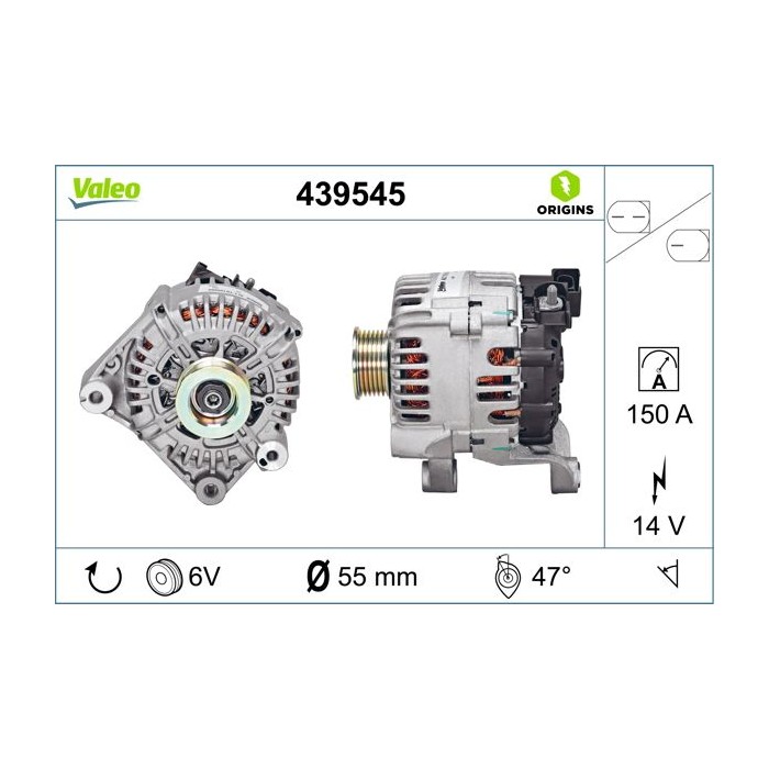 VALEO ORIGINS NEW Generator 439545