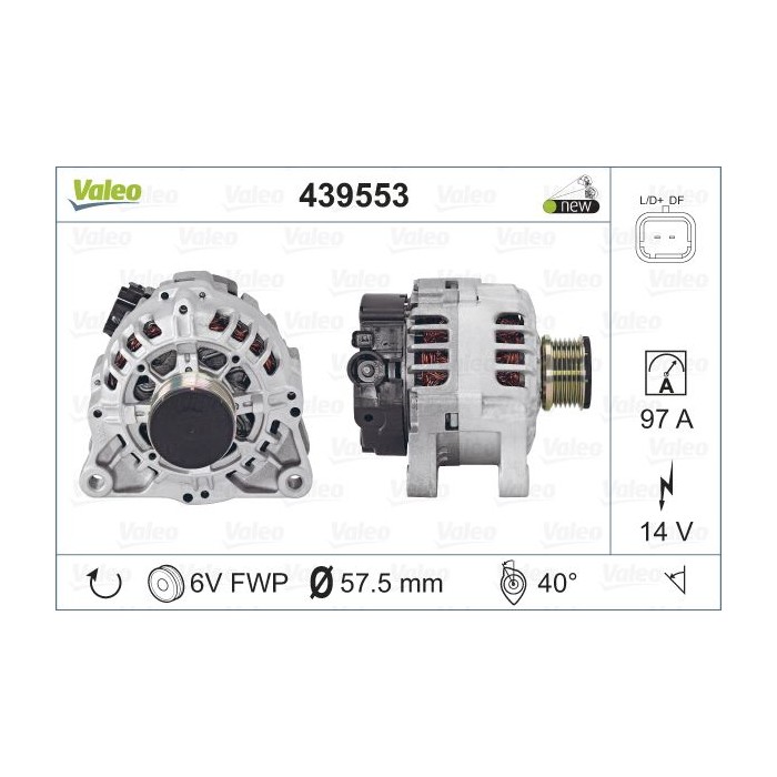 VALEO ORIGINS NEW Generator 439553