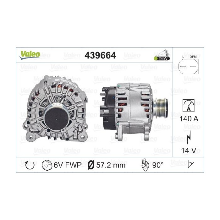 VALEO ORIGINS NEW Generator 439664
