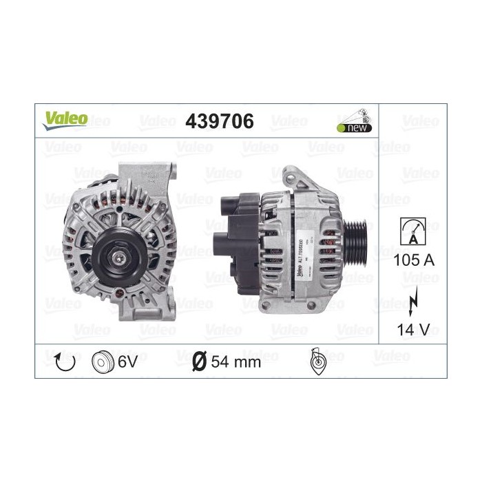 VALEO ORIGINS NEW Generator 439706