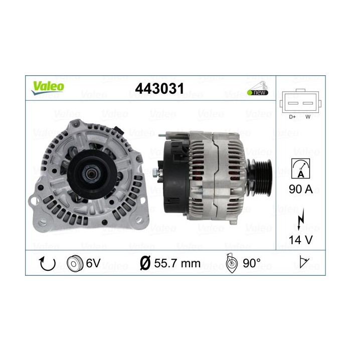 VALEO NEUTEIL Generator 443031