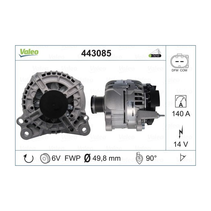 VALEO NEUTEIL Generator 443085