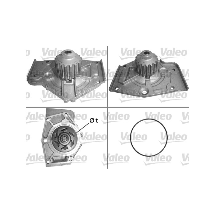 VALEO Wasserpumpe 506004