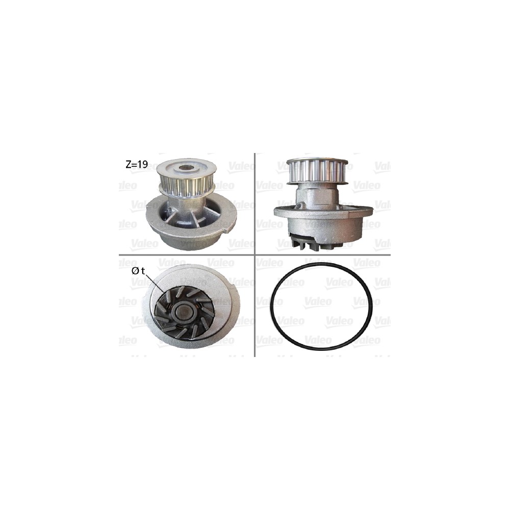 VALEO Wasserpumpe 506007
