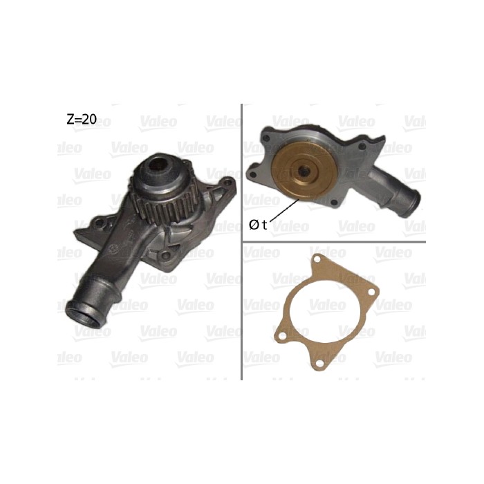 VALEO Wasserpumpe 506008
