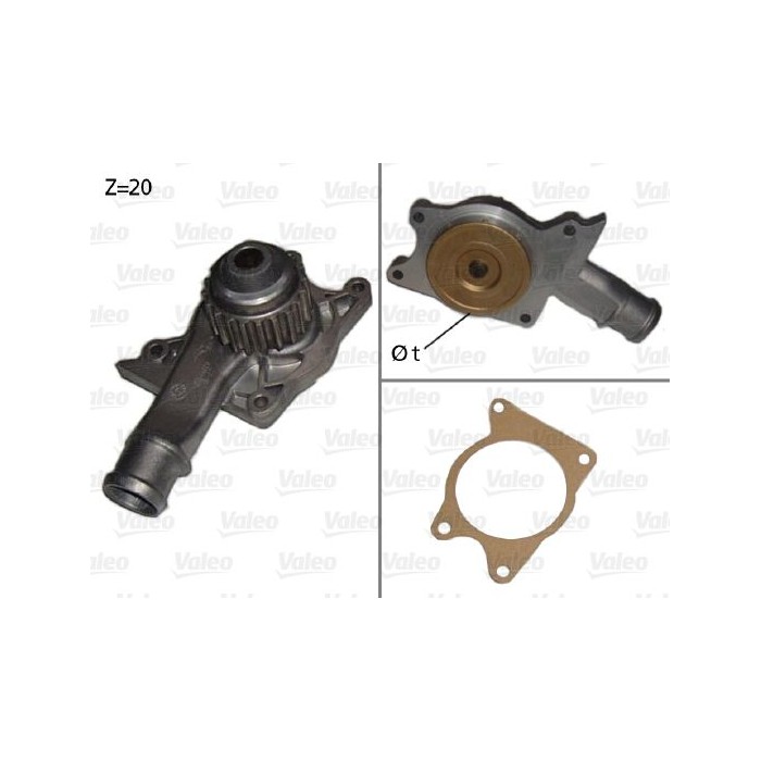 VALEO Wasserpumpe 506008