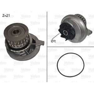 VALEO Wasserpumpe 506080