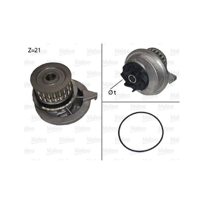 VALEO Wasserpumpe 506080