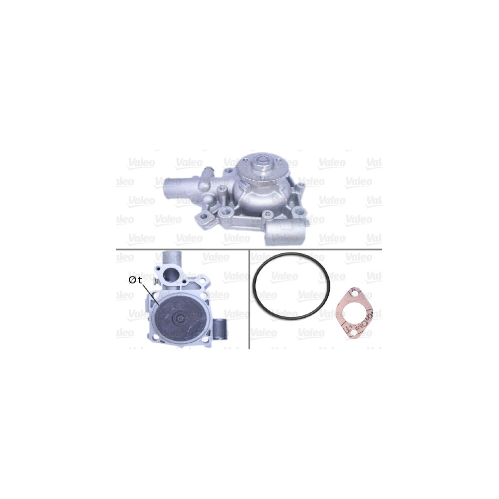 VALEO Wasserpumpe 506106