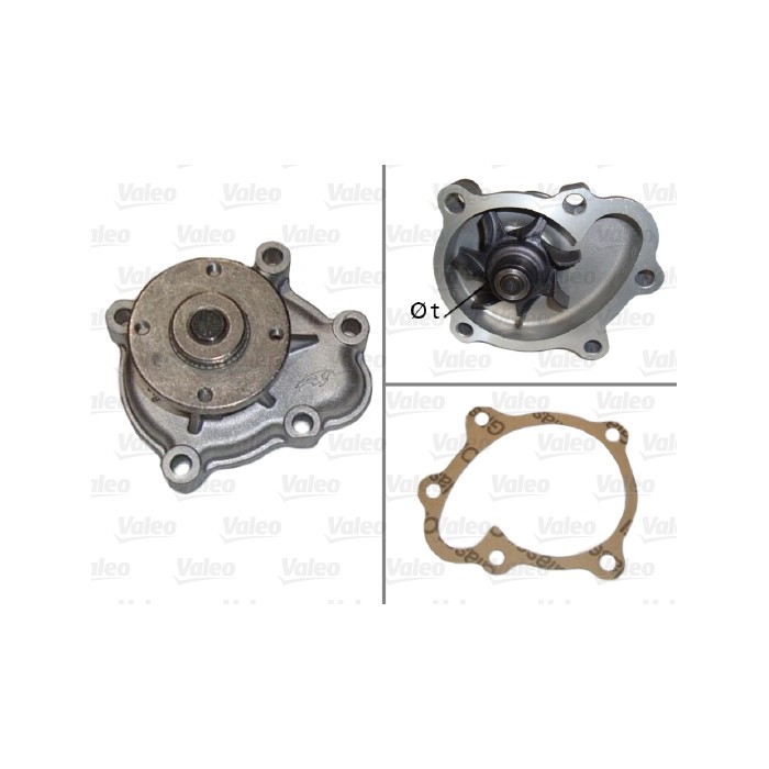 VALEO Wasserpumpe 506153