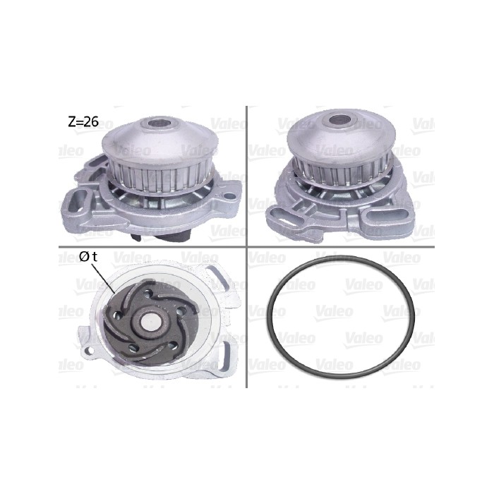 VALEO Wasserpumpe 506190