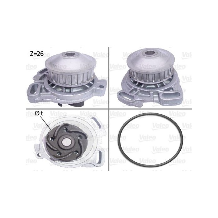 VALEO Wasserpumpe 506190