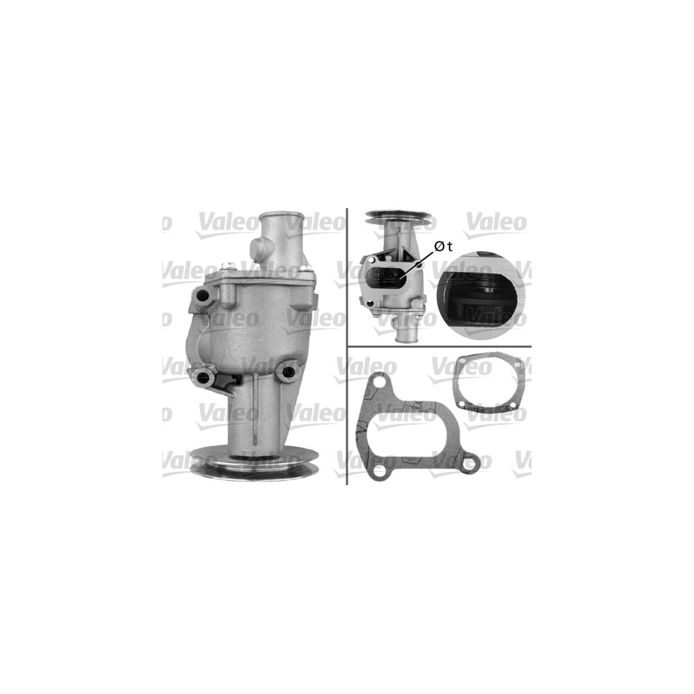 VALEO Wasserpumpe 506268