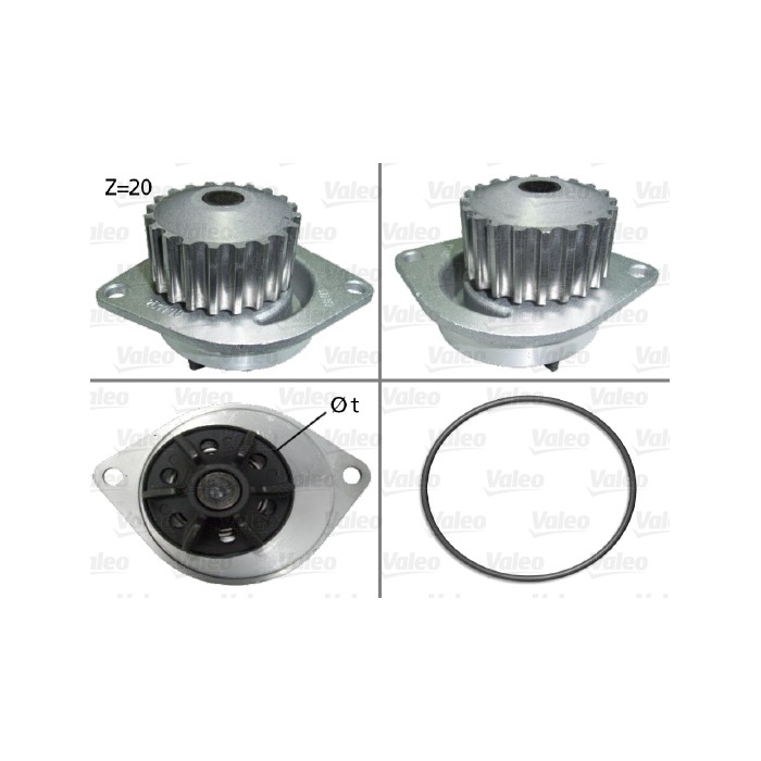 VALEO Wasserpumpe 506290