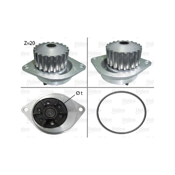 VALEO Wasserpumpe 506290