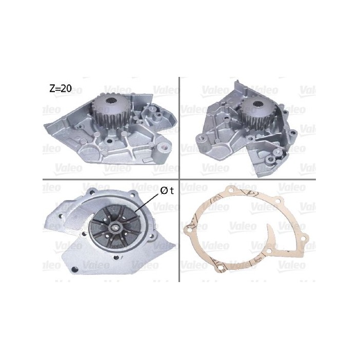 VALEO Wasserpumpe 506291