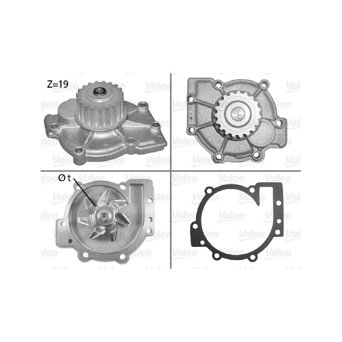 VALEO Wasserpumpe 506325