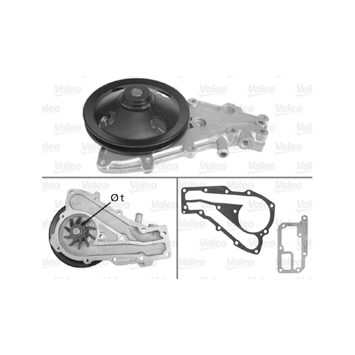 VALEO Wasserpumpe 506486
