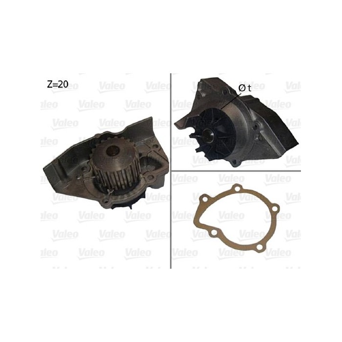VALEO Wasserpumpe 506530