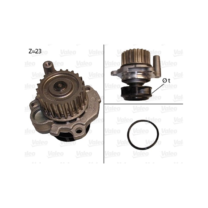 VALEO Wasserpumpe 506532