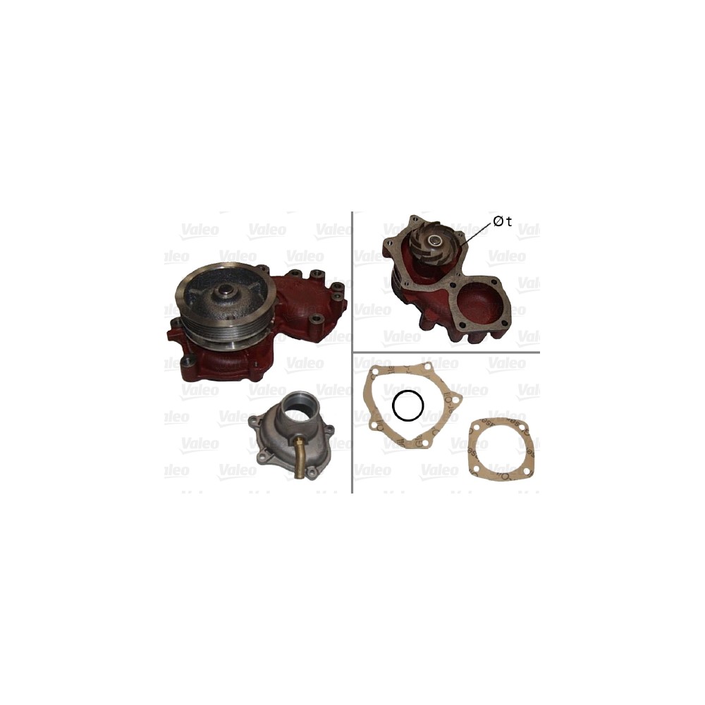 VALEO Wasserpumpe 506560