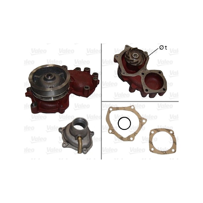 VALEO Wasserpumpe 506560