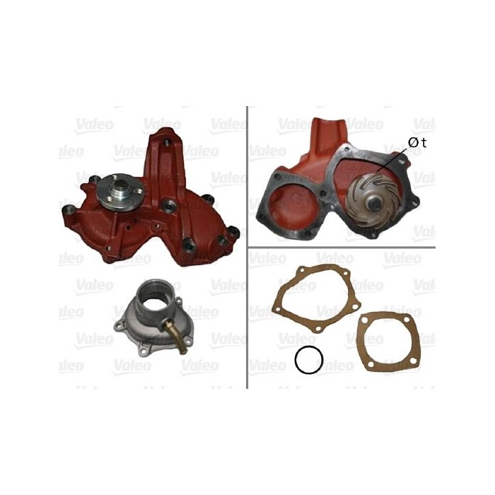 VALEO Wasserpumpe 506562