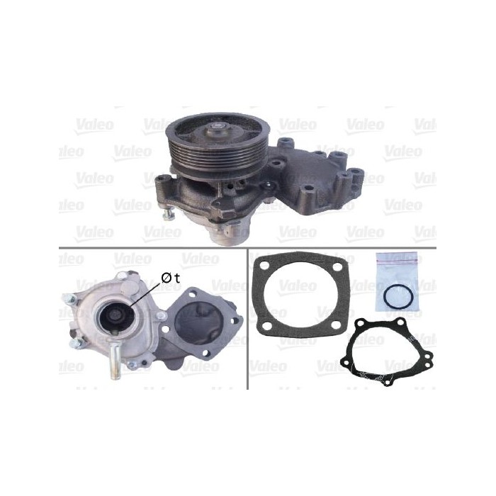 VALEO Wasserpumpe 506563