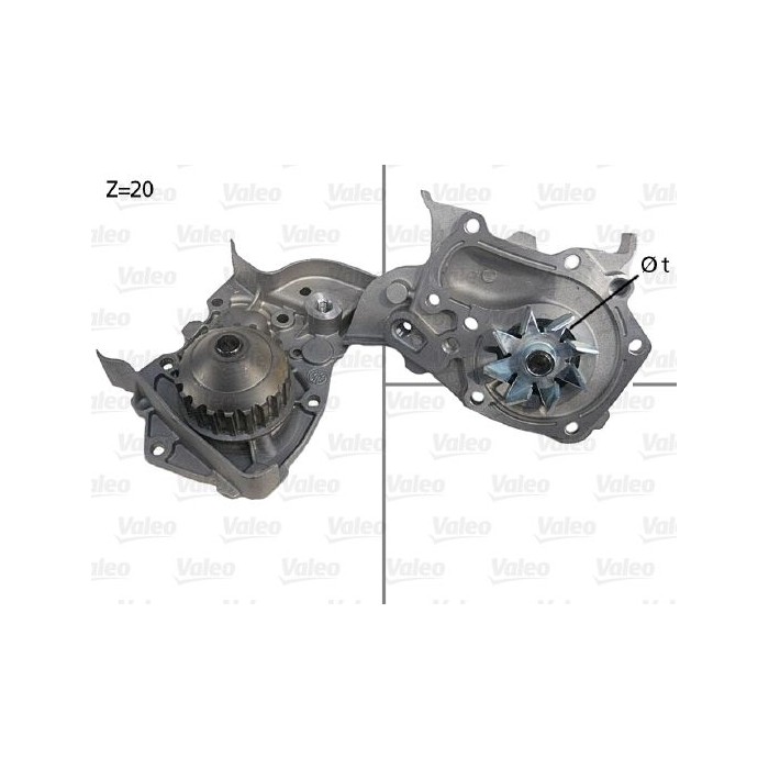 VALEO Wasserpumpe 506564