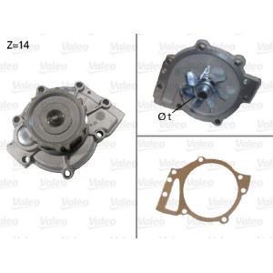 VALEO Wasserpumpe 506588