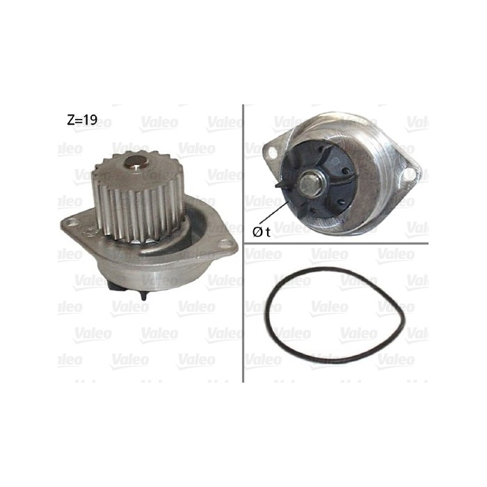 VALEO Wasserpumpe 506595