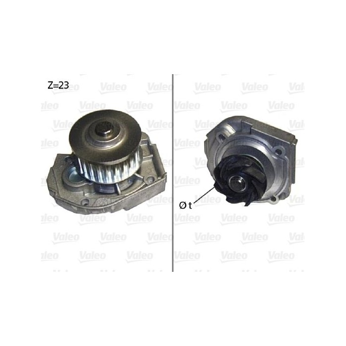 VALEO Wasserpumpe 506598