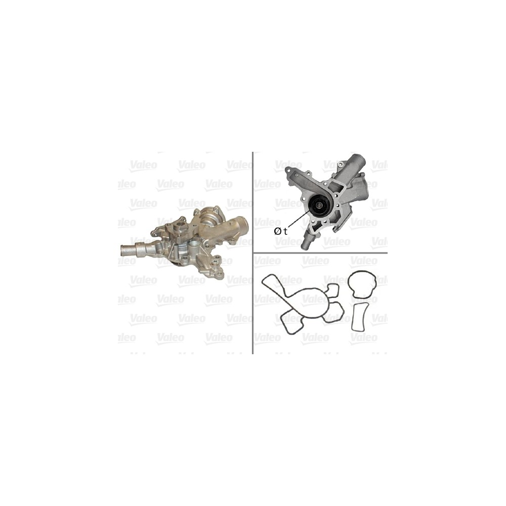 VALEO Wasserpumpe 506601